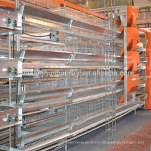 Vente chaude de batteries cages de poules pondeuses